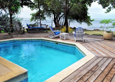 Pool and deck